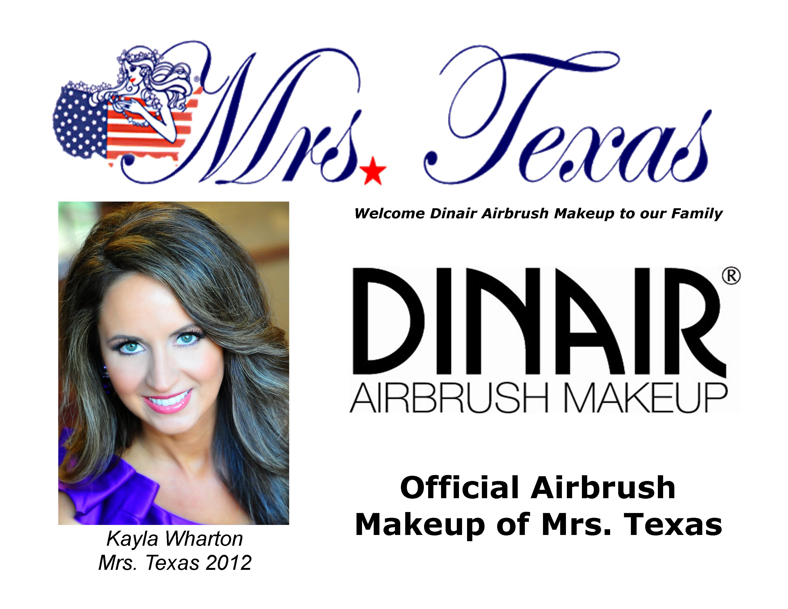 DNR Mrs. Texas America Certificate of Sponsorship 2 Apr11121 Proud Sponsors Of... 