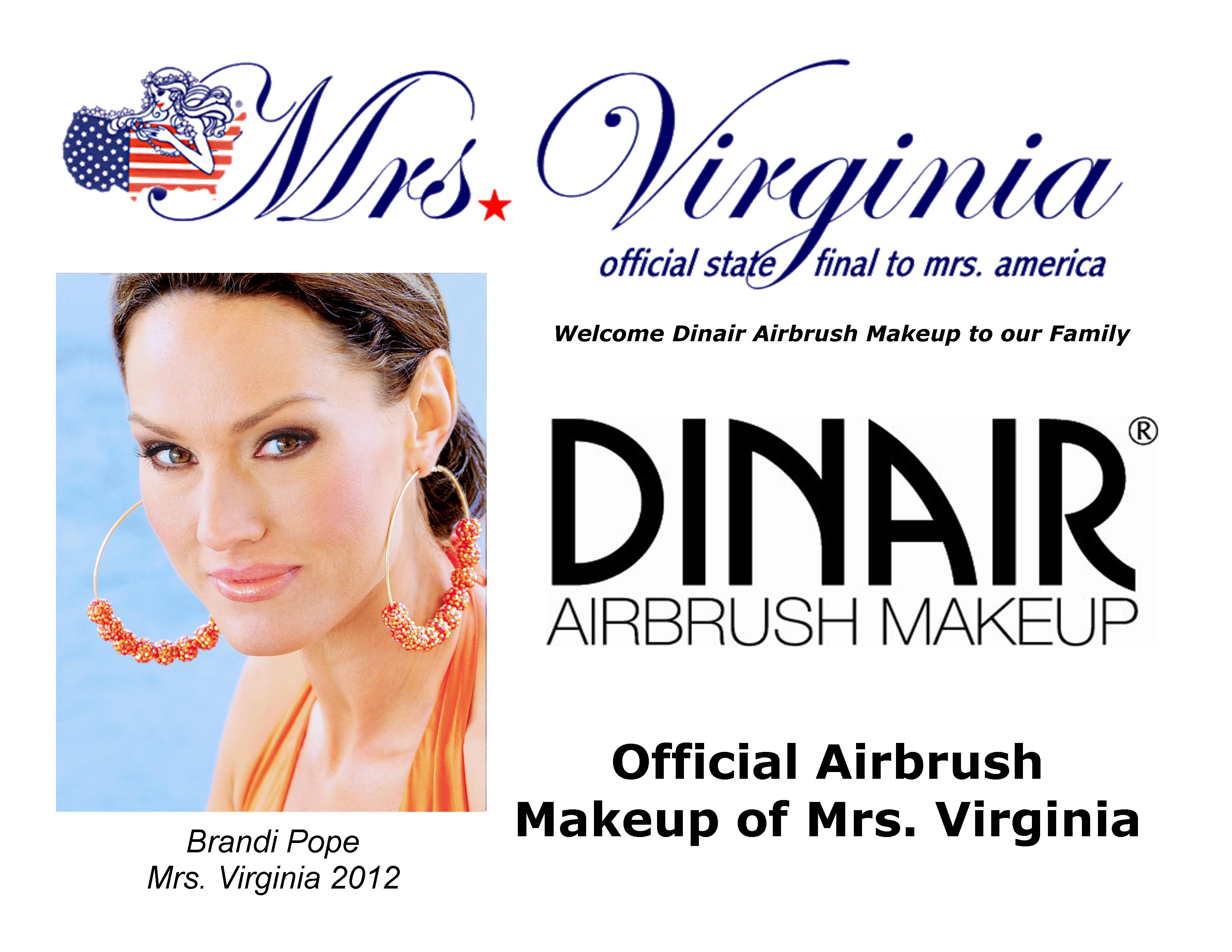 DNR Mrs. Virginia America Certificate of Sponsorship 2 Apr1112 Proud Sponsors Of... 